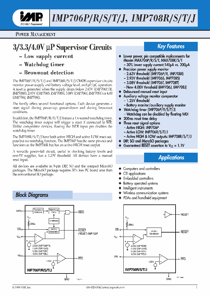 IMP706JCPA_12148.PDF Datasheet