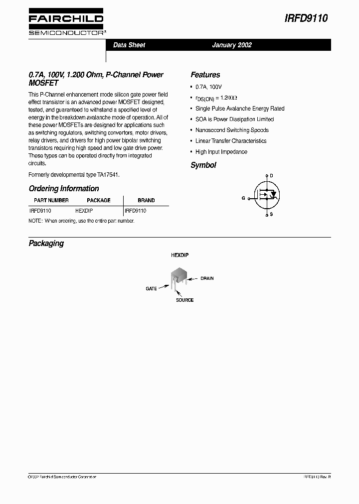 IRFD9110_402133.PDF Datasheet