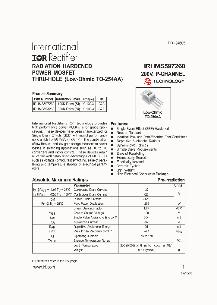 IRHMS597260_424226.PDF Datasheet