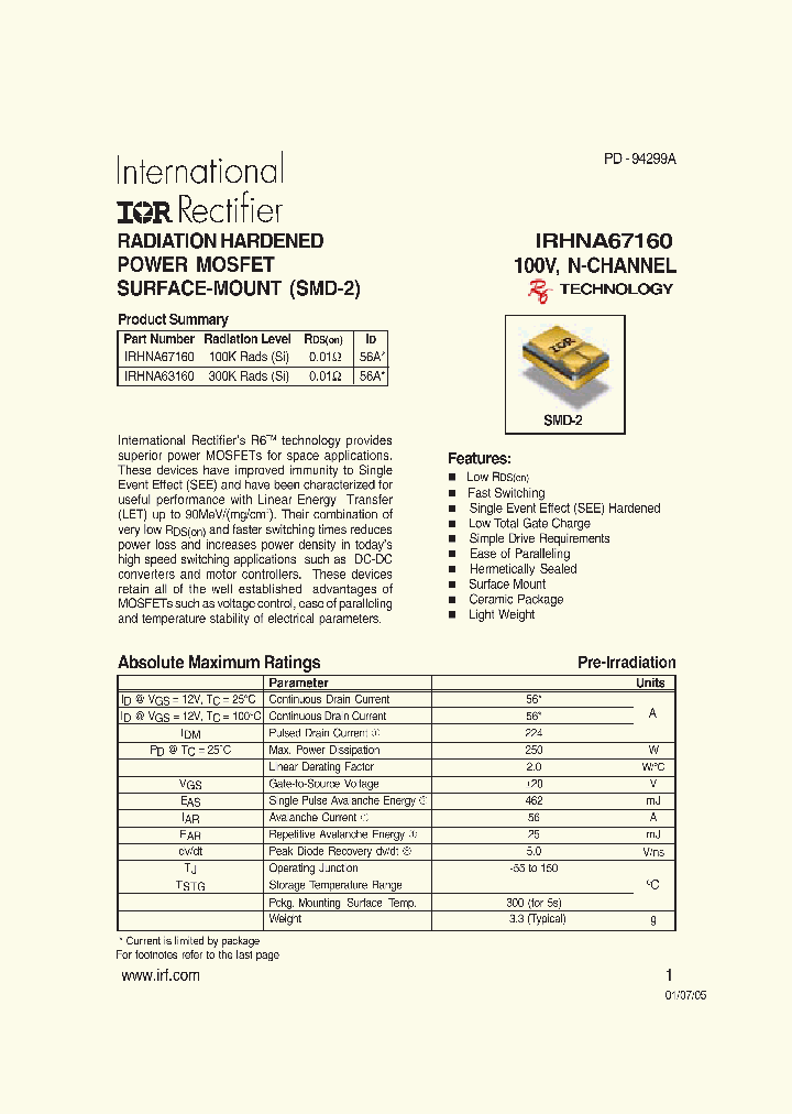 IRHNA63160_409392.PDF Datasheet