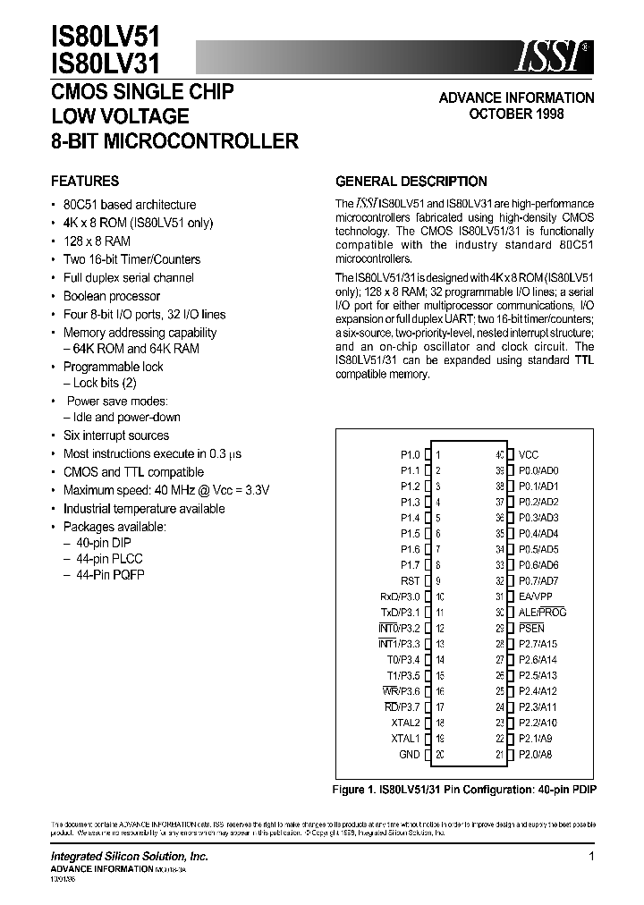 IS80LV31-40WI_392179.PDF Datasheet