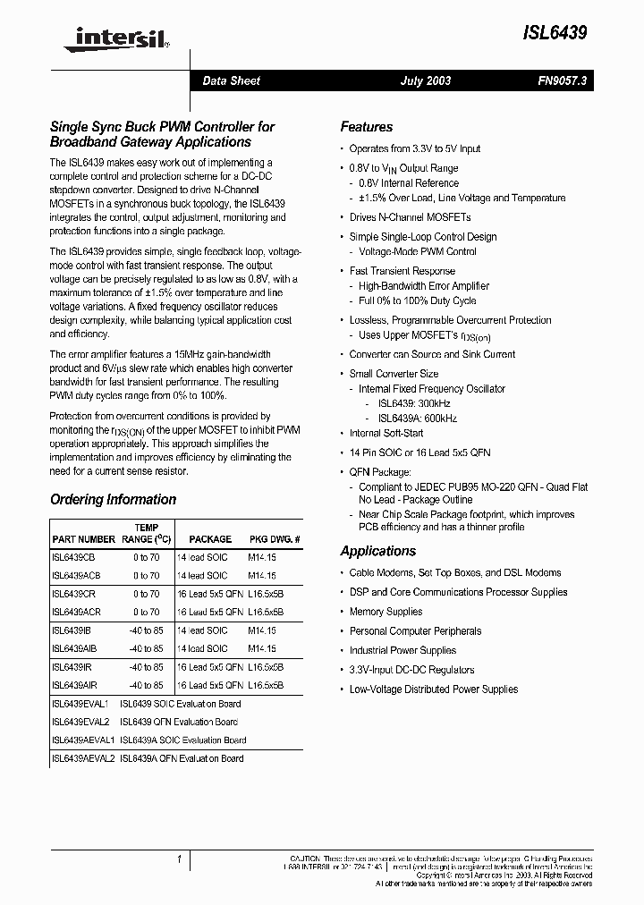 ISL6439IB_412929.PDF Datasheet