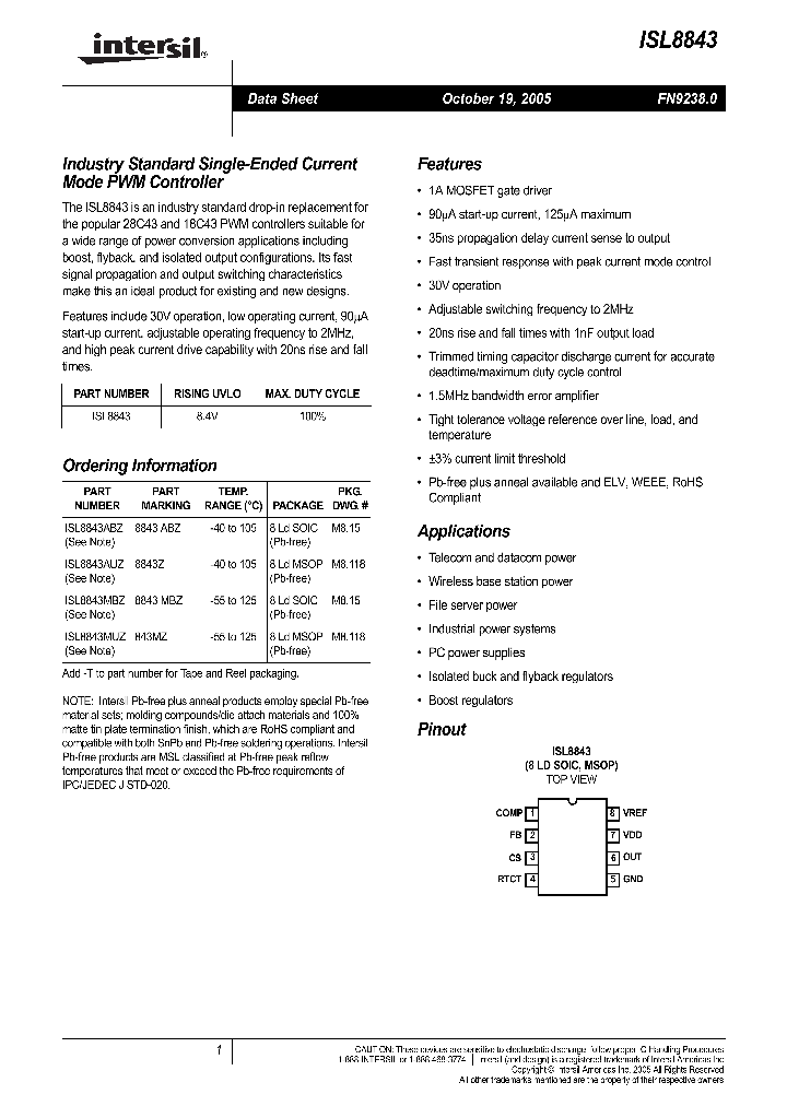 ISL8843ABZ_413331.PDF Datasheet