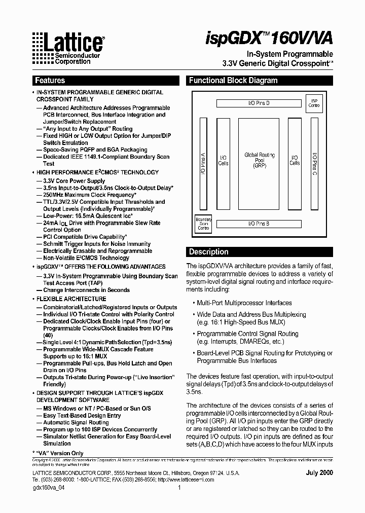 ISPGDX160VA-3Q208_402798.PDF Datasheet