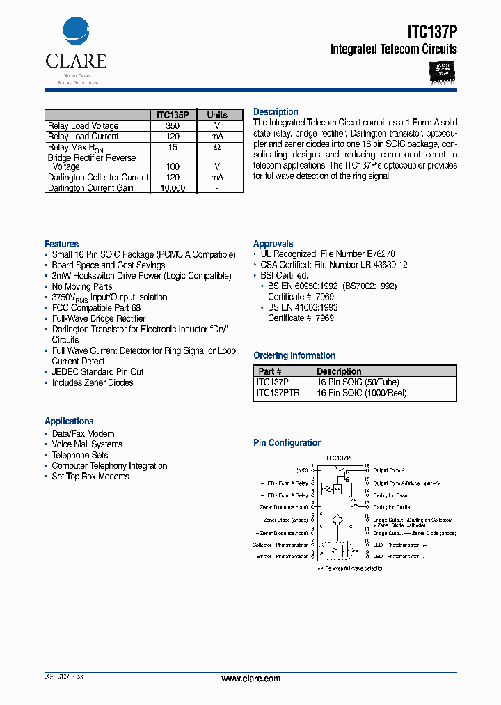 ITC137P_387614.PDF Datasheet