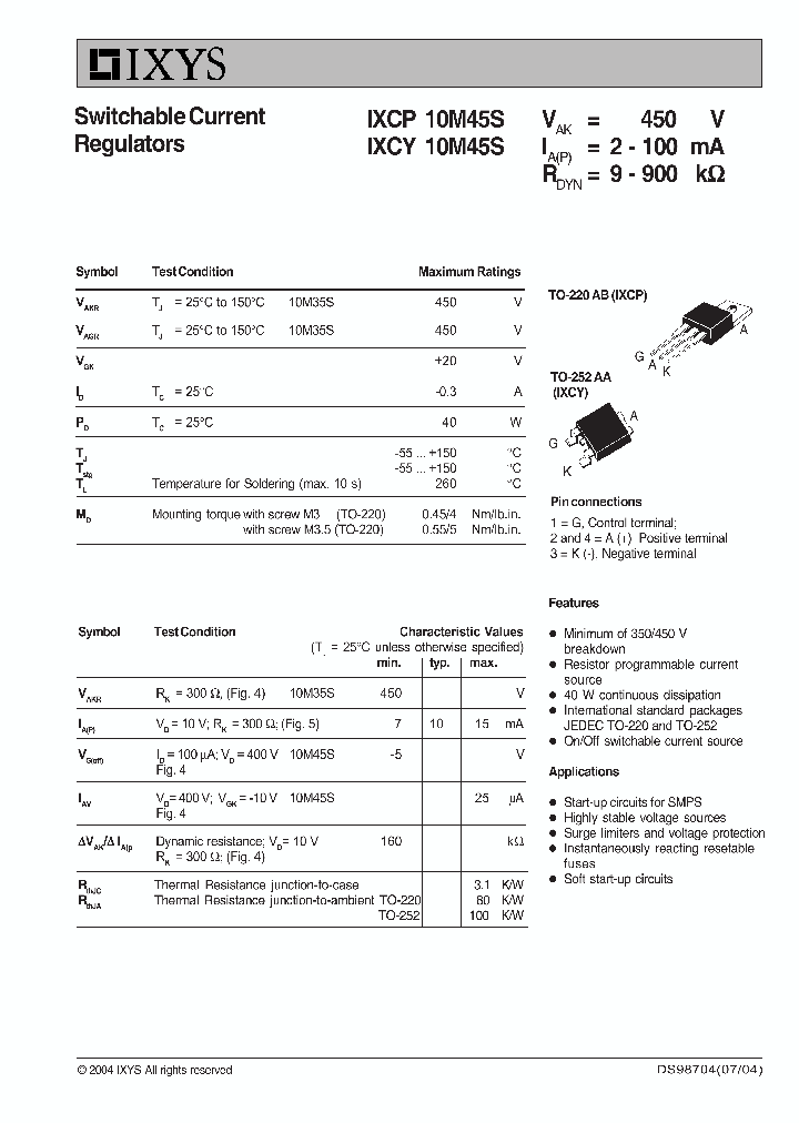 IXCP10M45S_424893.PDF Datasheet