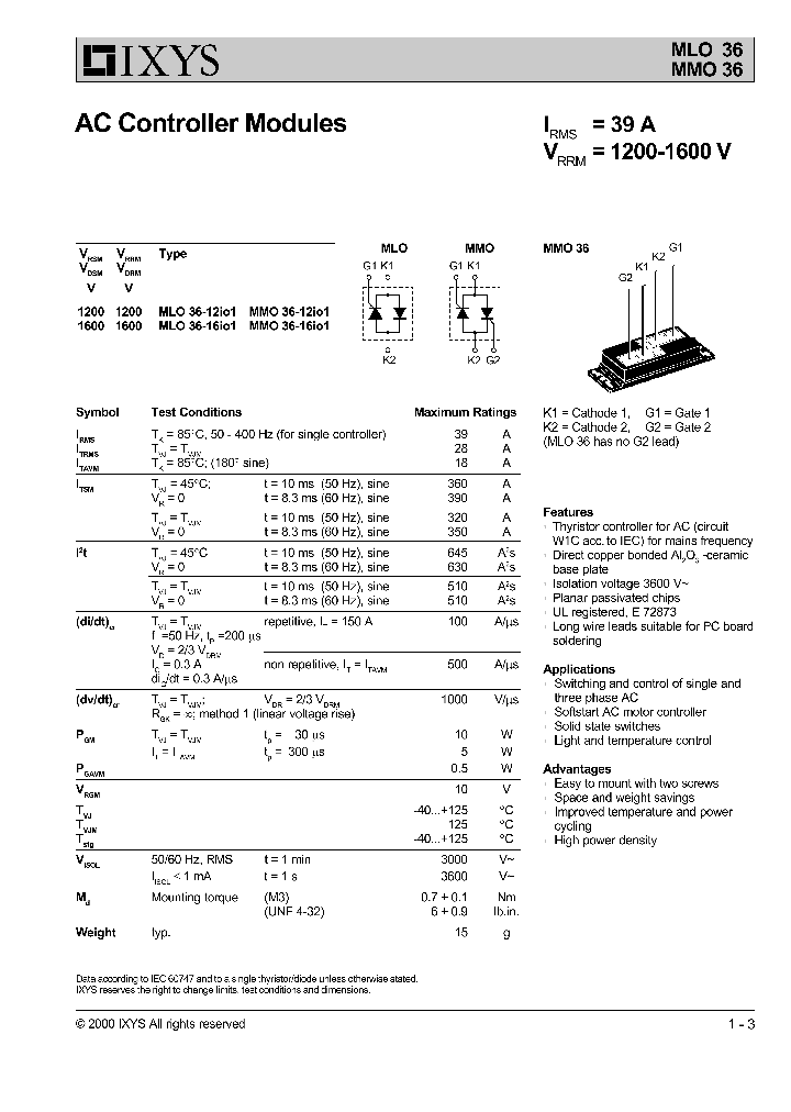 IXYSMLO36_401527.PDF Datasheet