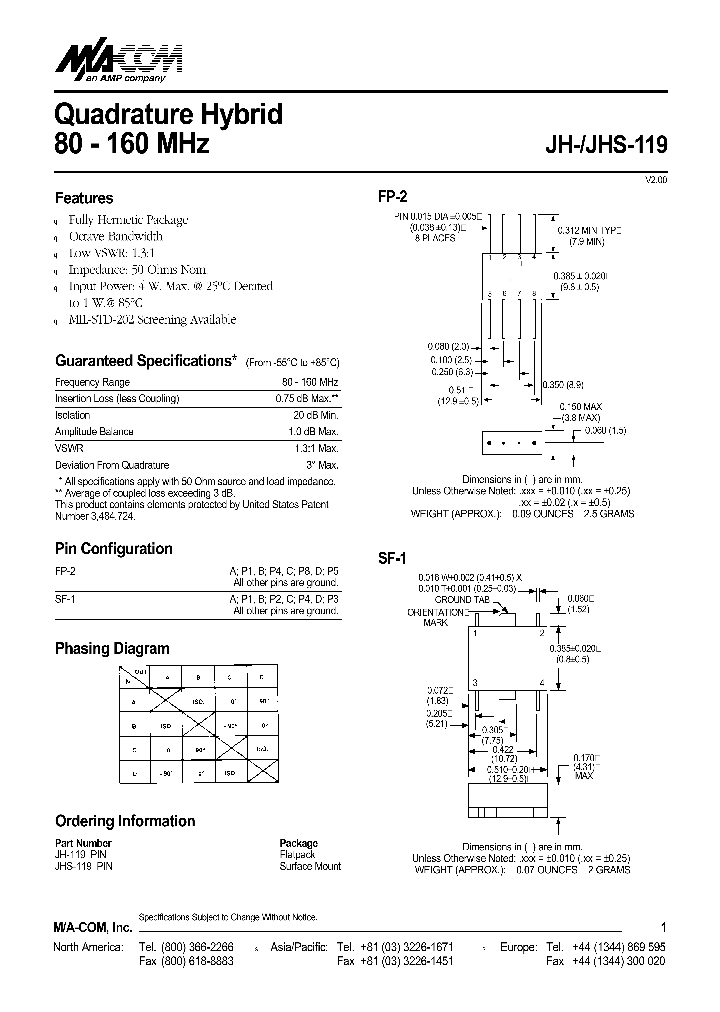 JH-119PIN_361295.PDF Datasheet