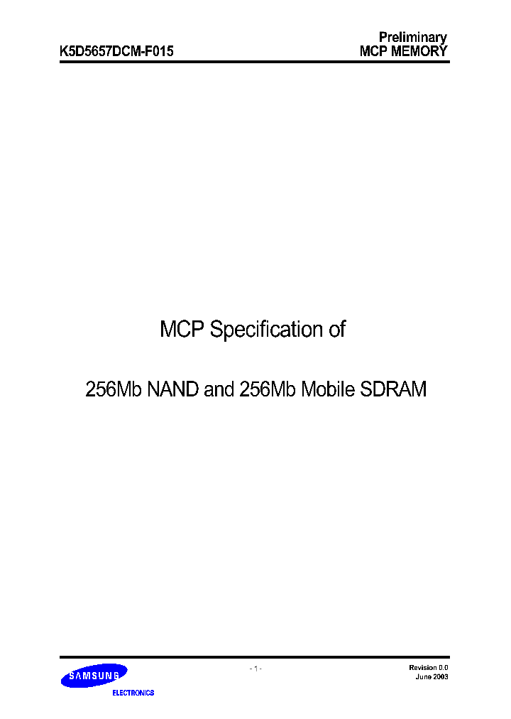 K5D5657DCM-F015_399572.PDF Datasheet