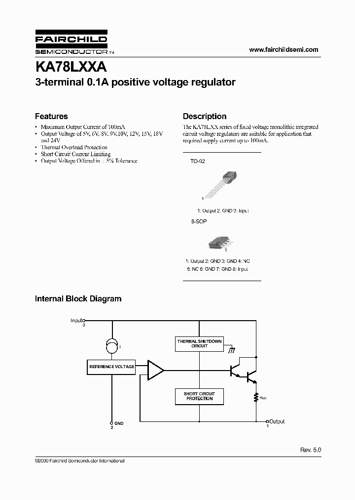 KA78L05A_114965.PDF Datasheet