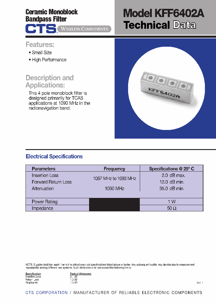KFF6402A_419289.PDF Datasheet