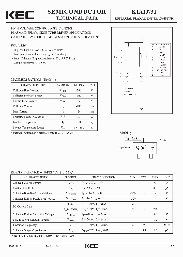 KTA1073T_423864.PDF Datasheet