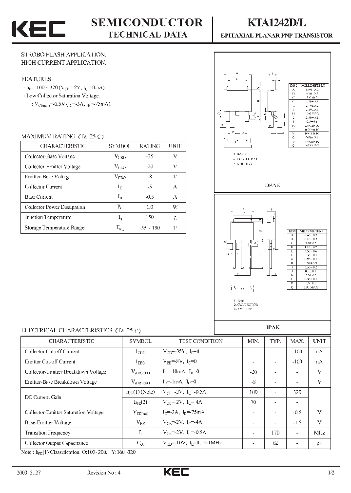 KTA1242_423868.PDF Datasheet