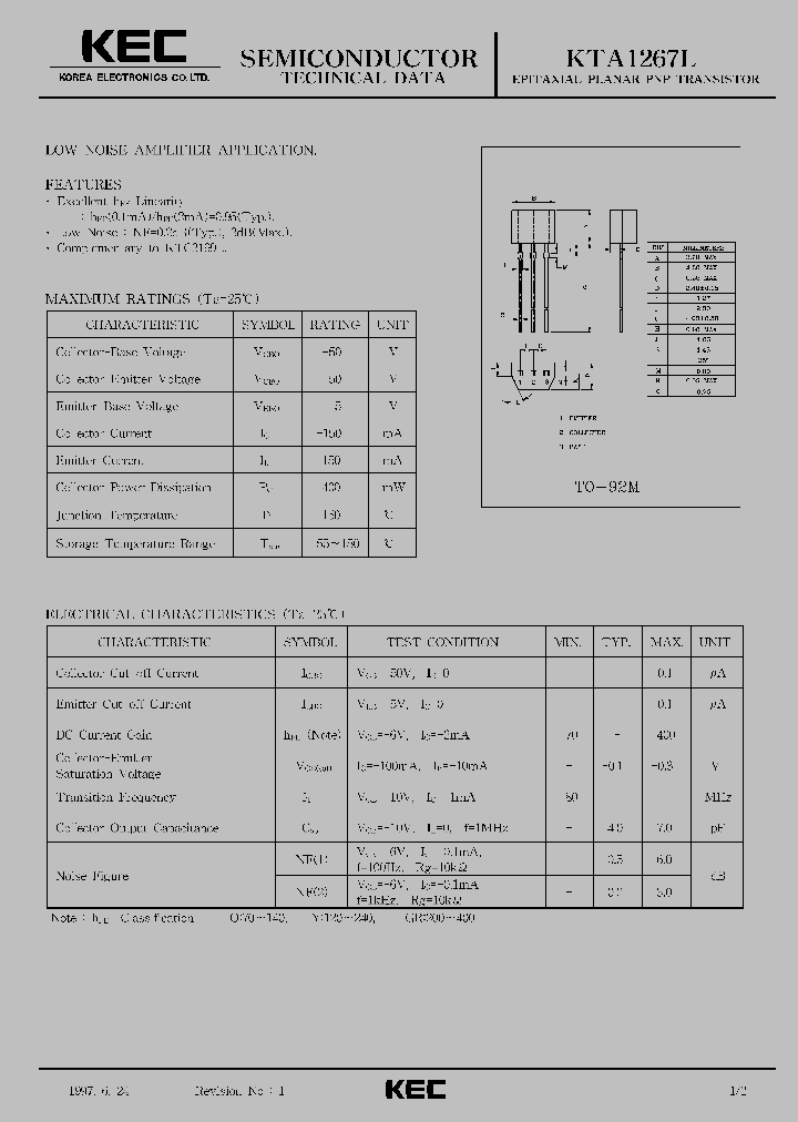 KTA1267L_398594.PDF Datasheet