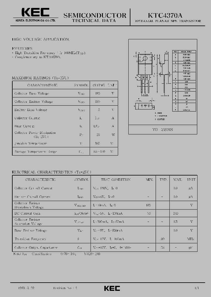 KTC4370_407890.PDF Datasheet