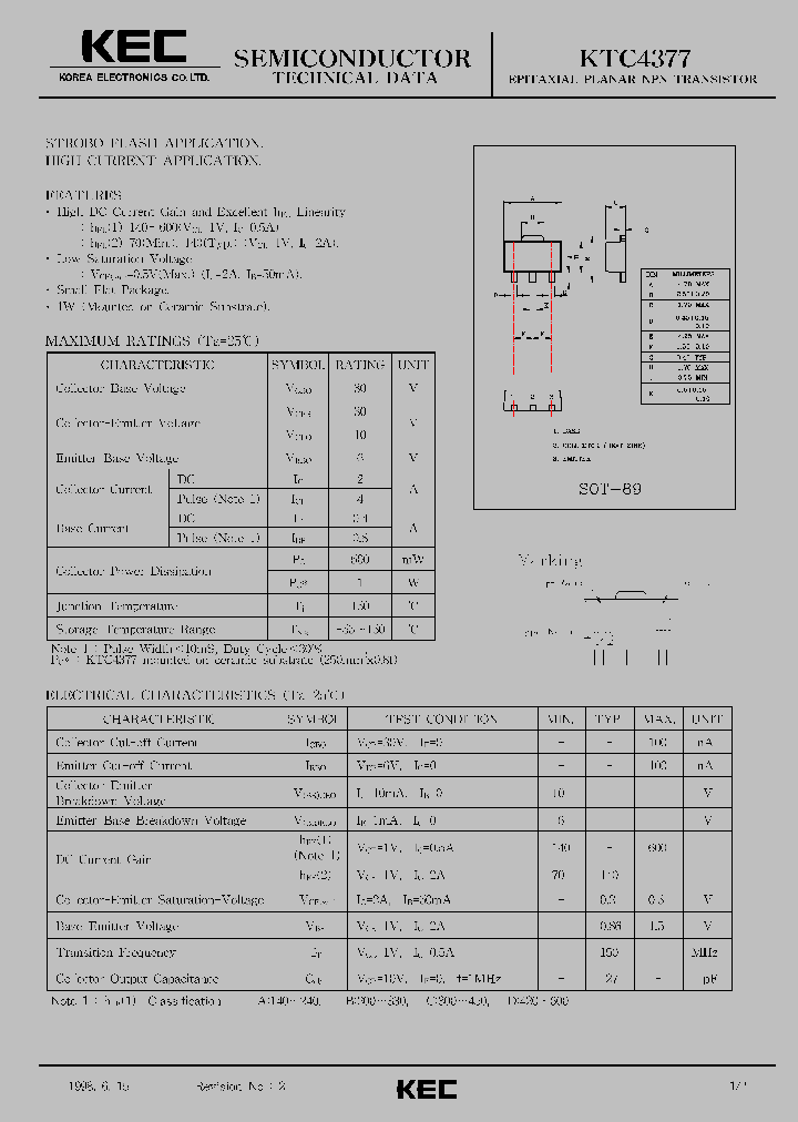 KTC4377_429399.PDF Datasheet