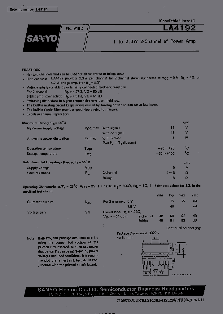 LA4192_429116.PDF Datasheet