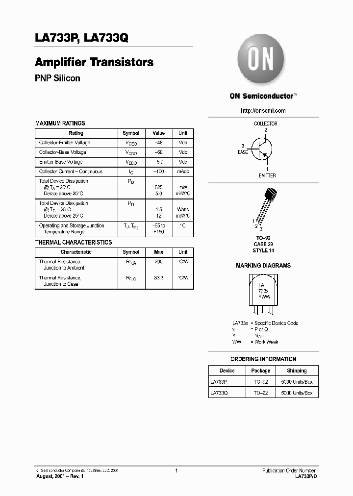 LA733P_404215.PDF Datasheet