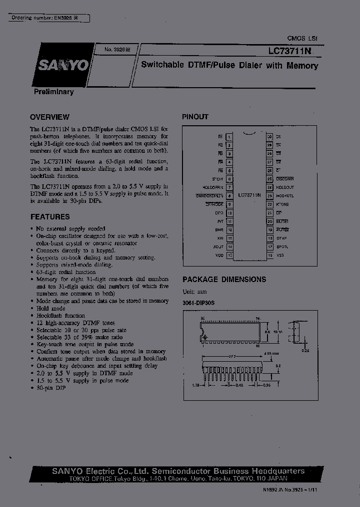 LC73711N_158941.PDF Datasheet