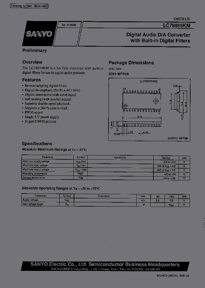 LC78855_427548.PDF Datasheet