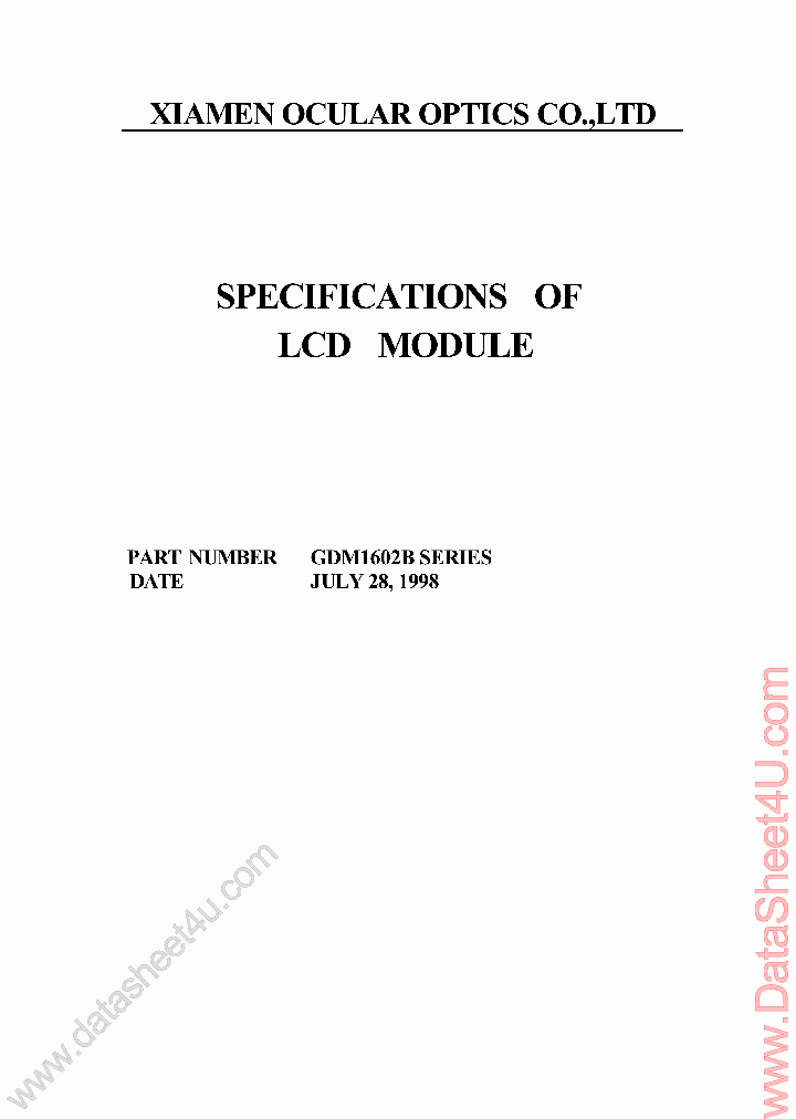 LCD1602B_398764.PDF Datasheet