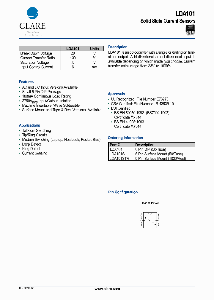 LDA101S_420171.PDF Datasheet