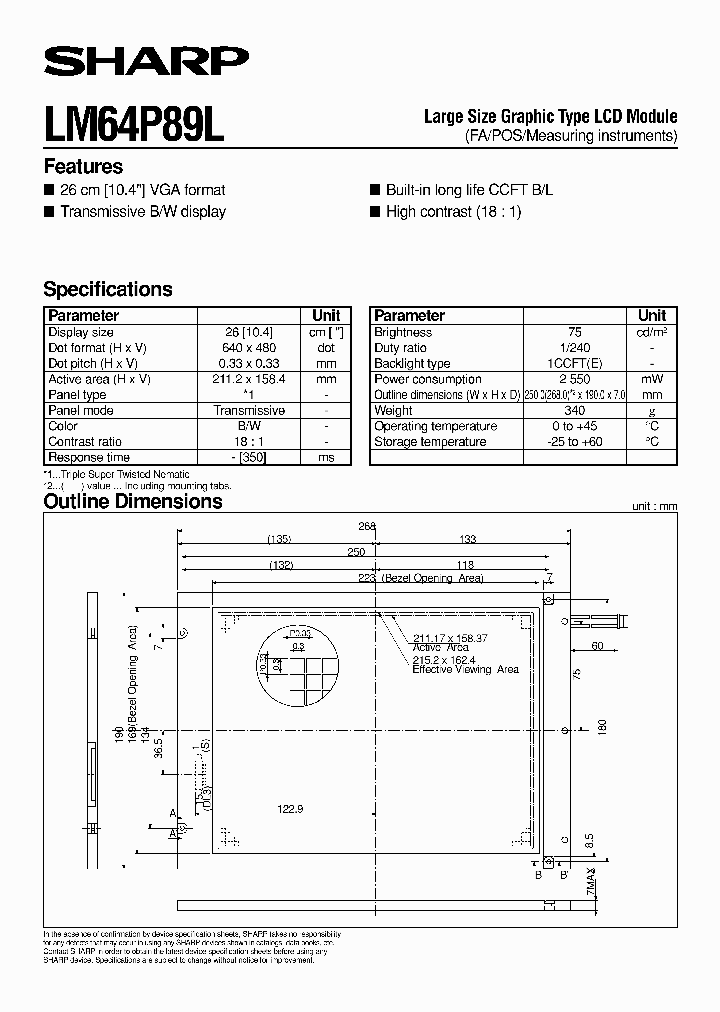 LM64P89L_403367.PDF Datasheet