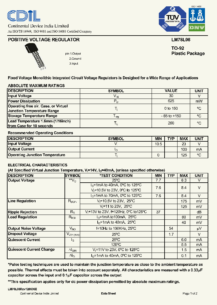 LM78L08_432848.PDF Datasheet