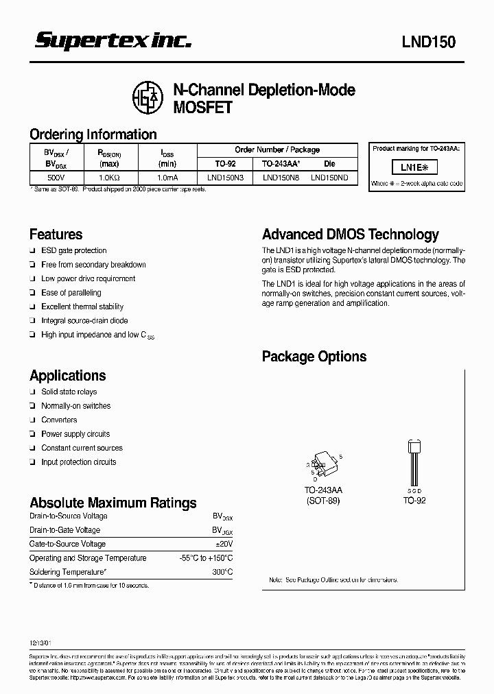 LND150ND_391547.PDF Datasheet