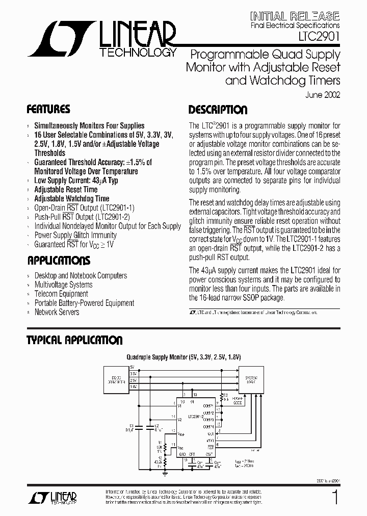 LTC2901_433391.PDF Datasheet
