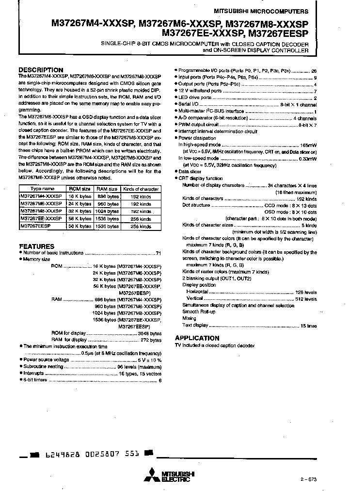 M37267M8-XXXSP_429245.PDF Datasheet