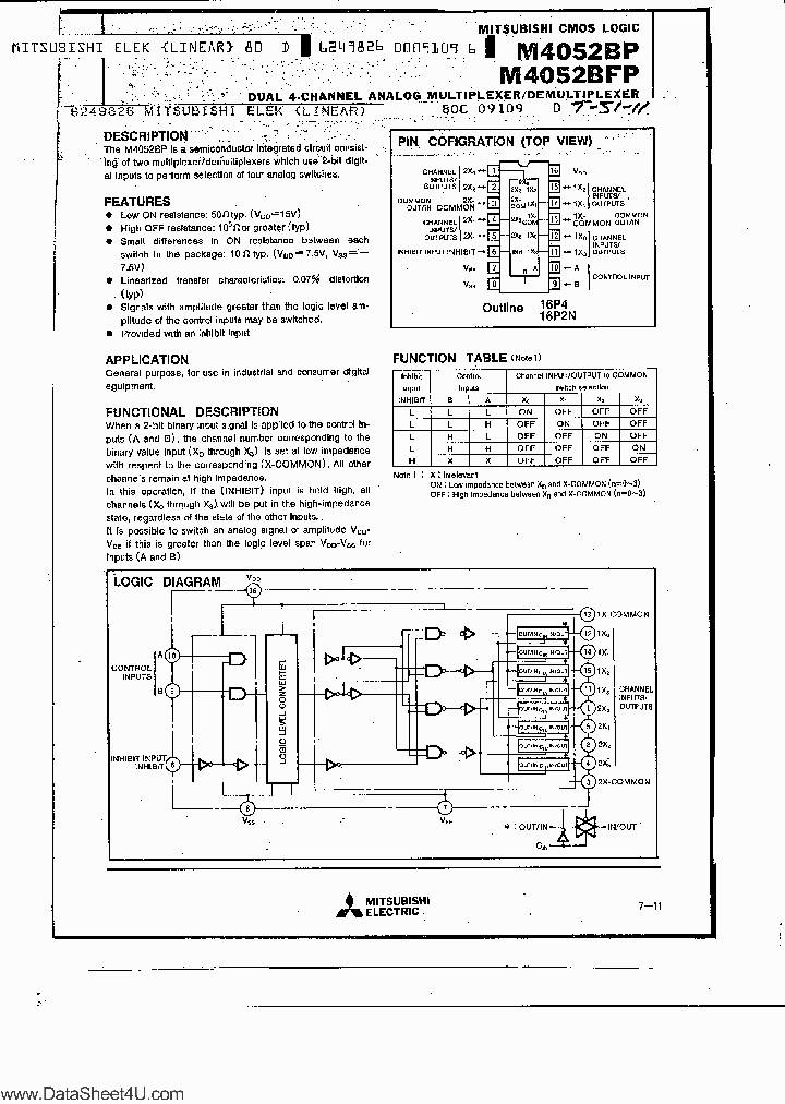 M4052BFP_427353.PDF Datasheet