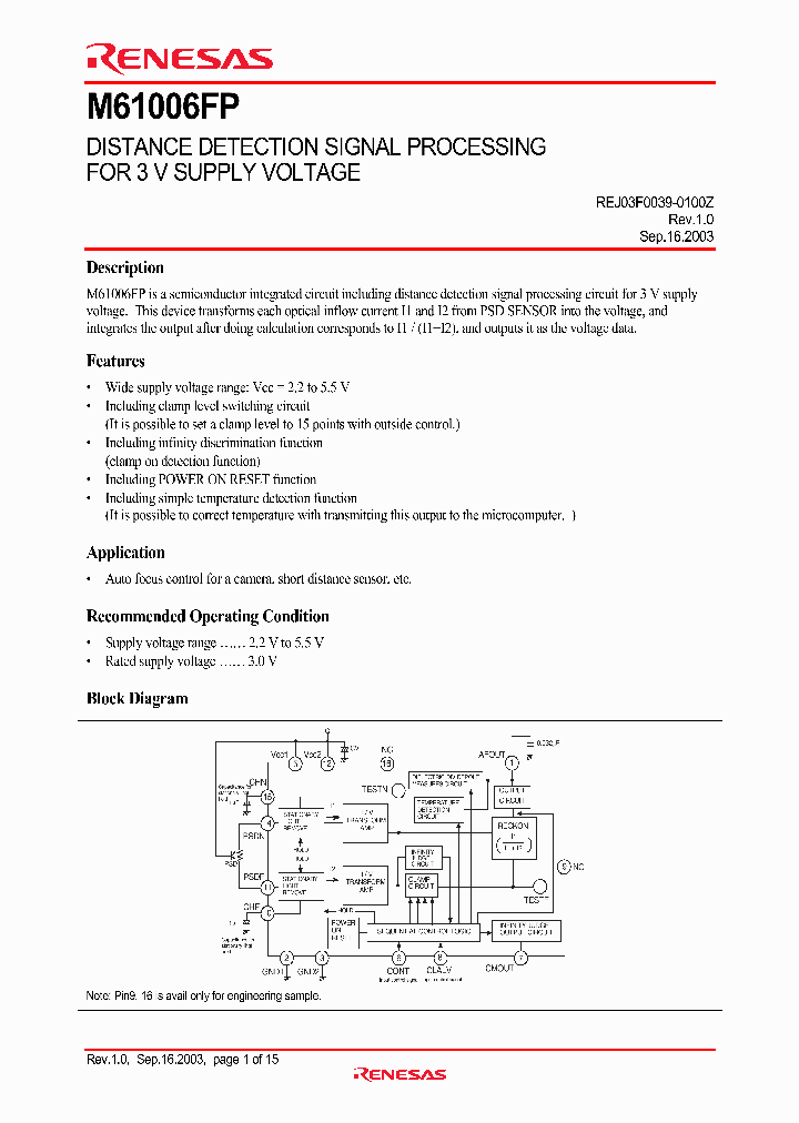 M61006FP_419565.PDF Datasheet