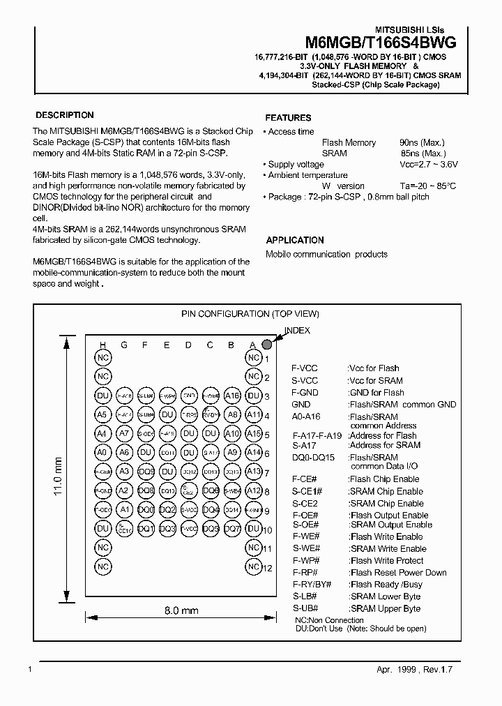 M6MGB166S4BWG_421786.PDF Datasheet