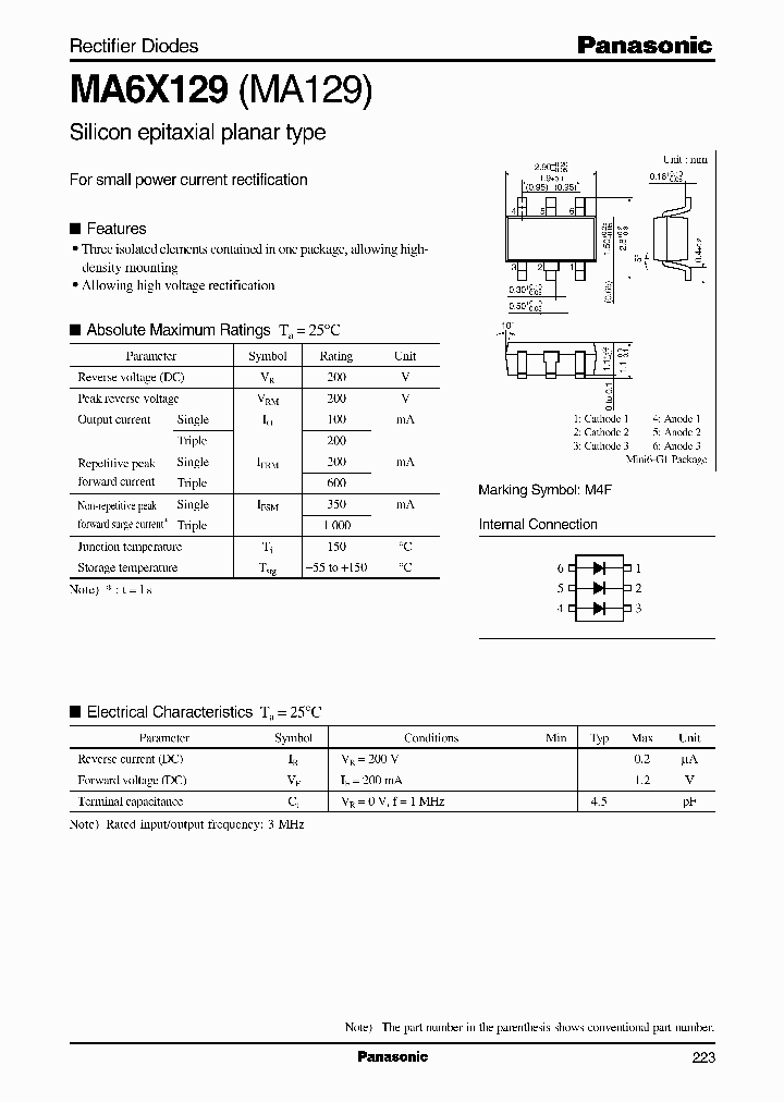 MA6X129_430200.PDF Datasheet