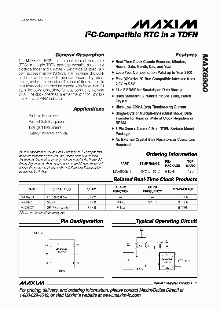 MAX6902_407954.PDF Datasheet