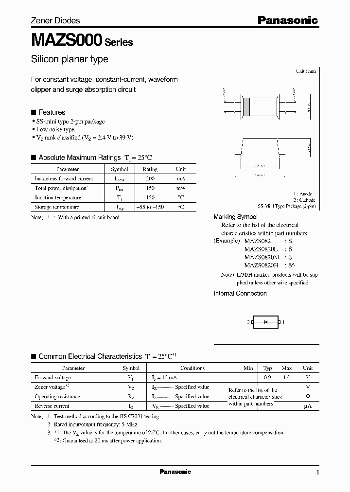 MAZS000SERIES_396687.PDF Datasheet