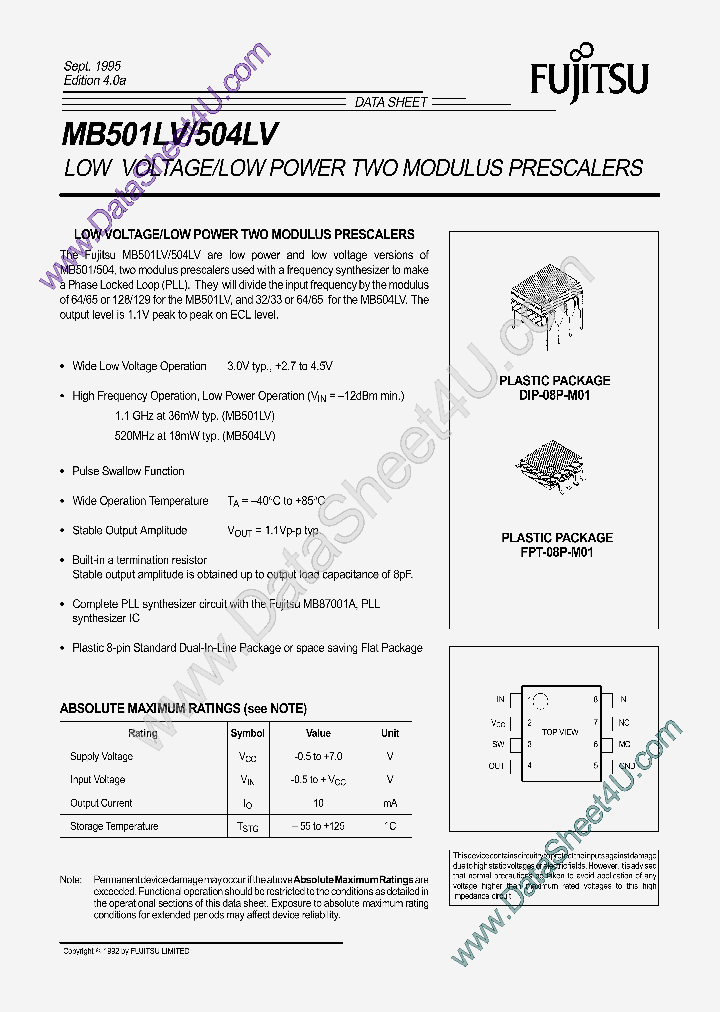MB501LV_391978.PDF Datasheet