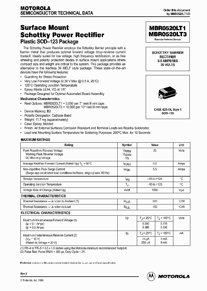 MBR0520LT1_157615.PDF Datasheet