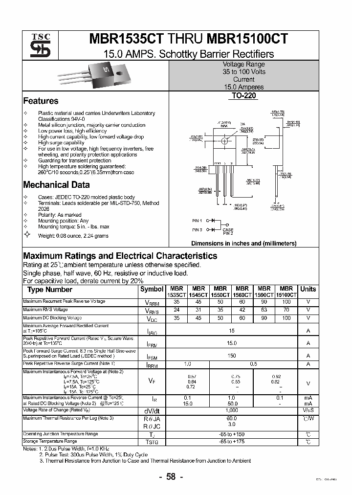 MBR1535CT_418404.PDF Datasheet