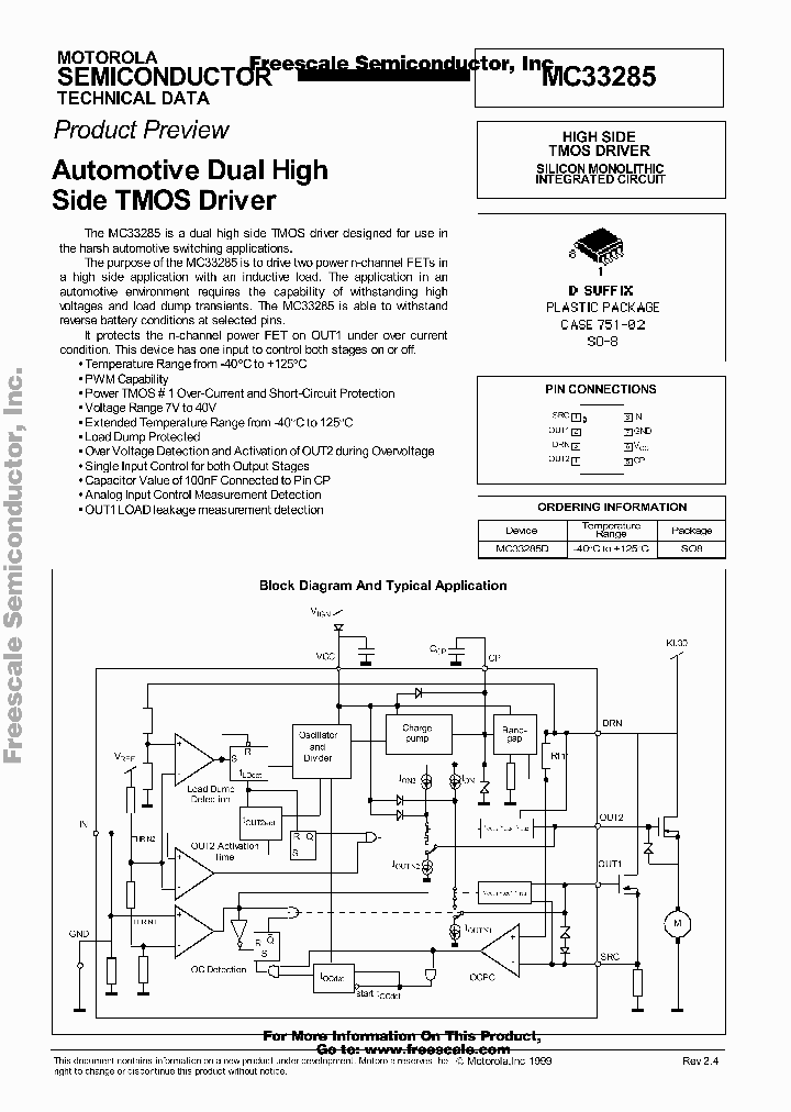 MC33285_421762.PDF Datasheet