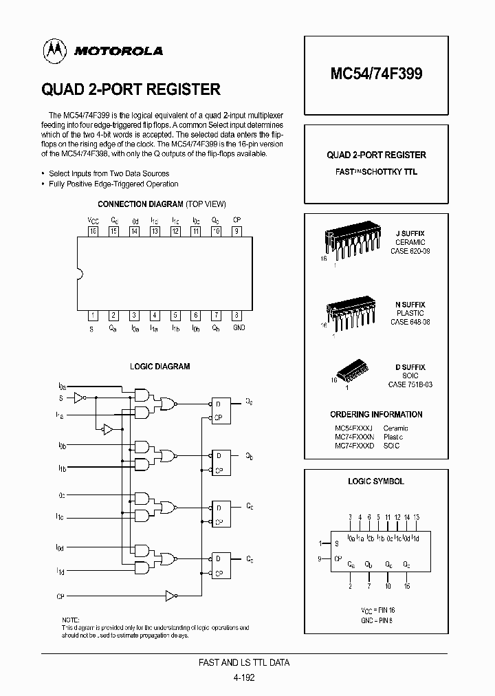 MC74F399D_424437.PDF Datasheet
