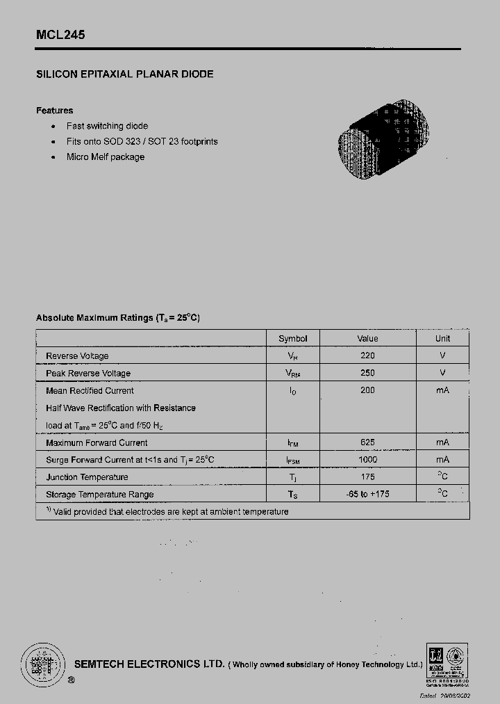 MCL245_403564.PDF Datasheet