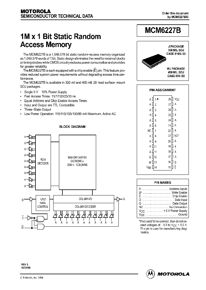 MCM6227B_431166.PDF Datasheet