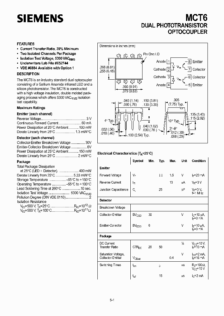 MCT6_405405.PDF Datasheet