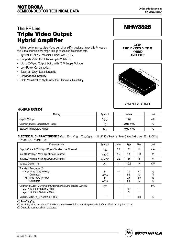 MHW3828_405012.PDF Datasheet