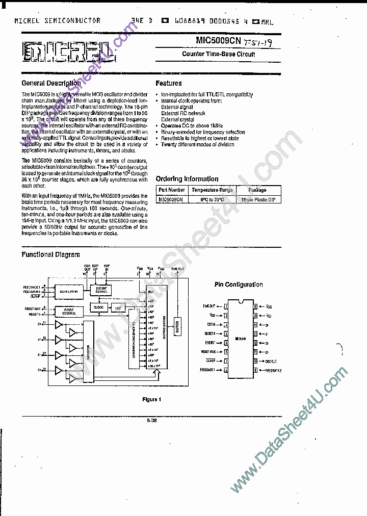 MIC5009CN_393250.PDF Datasheet