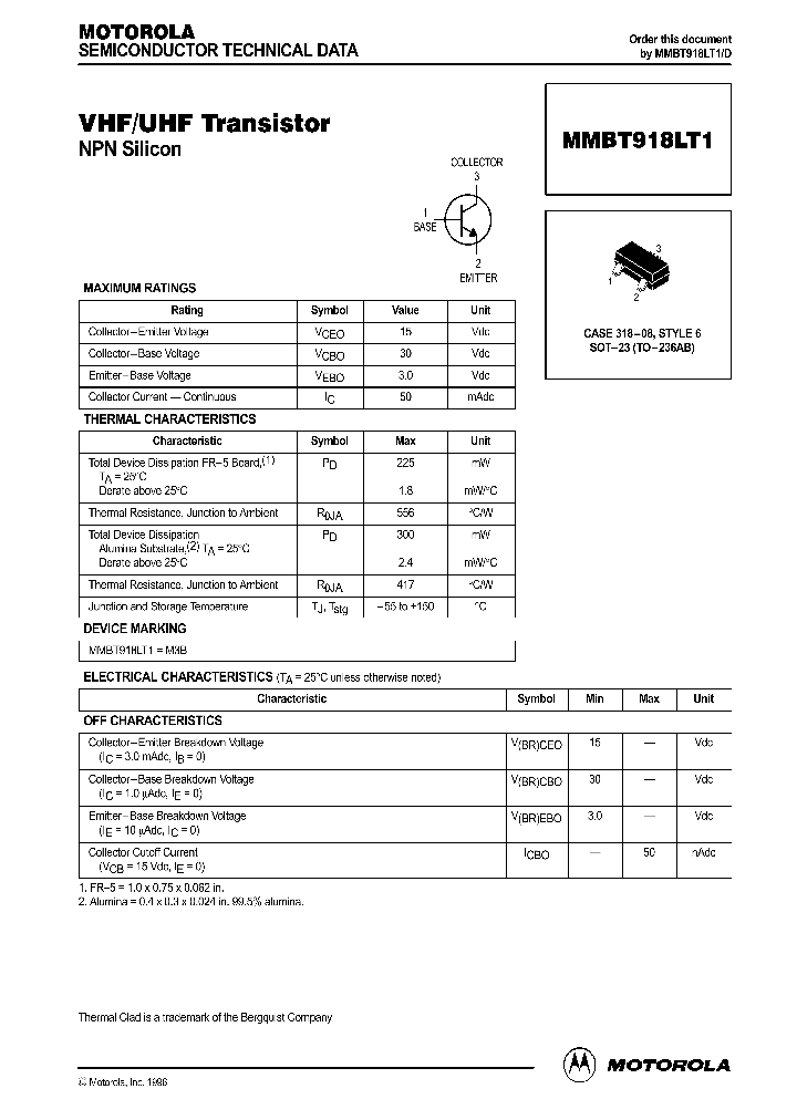 MMBT918LT1_404636.PDF Datasheet