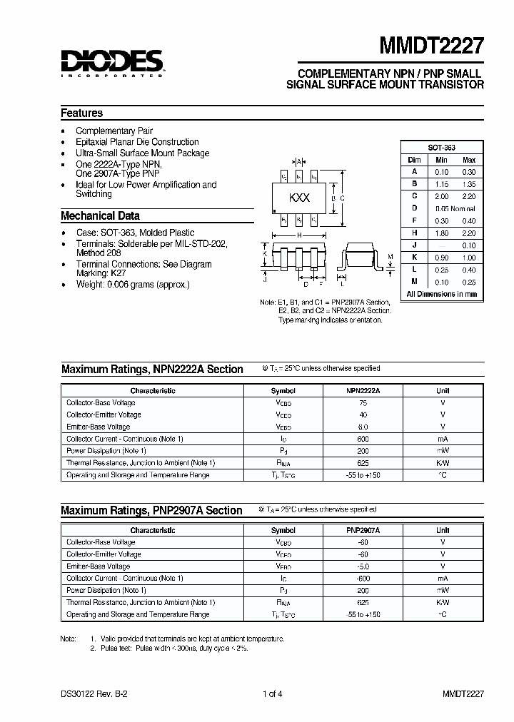MMDT2227_422565.PDF Datasheet