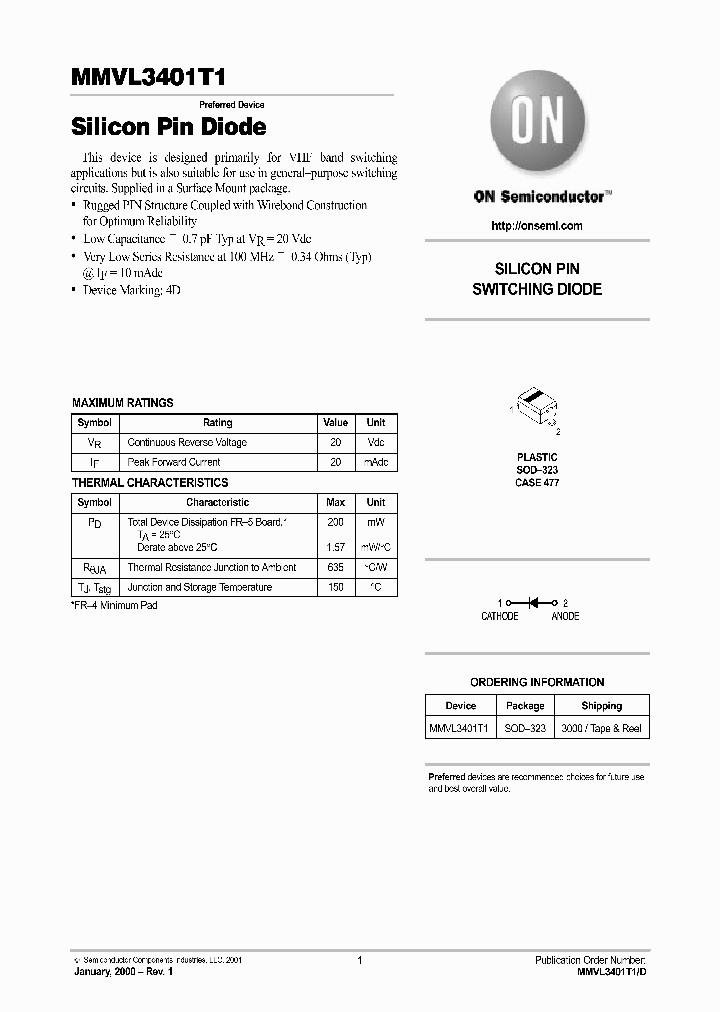 MMVL3401T1_429523.PDF Datasheet